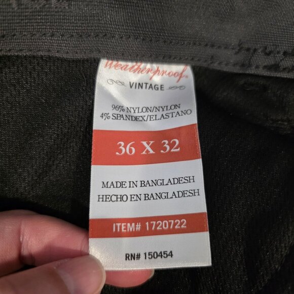 Weatherproof Vintage Pants Mens 36x32 - Picture 8 of 9